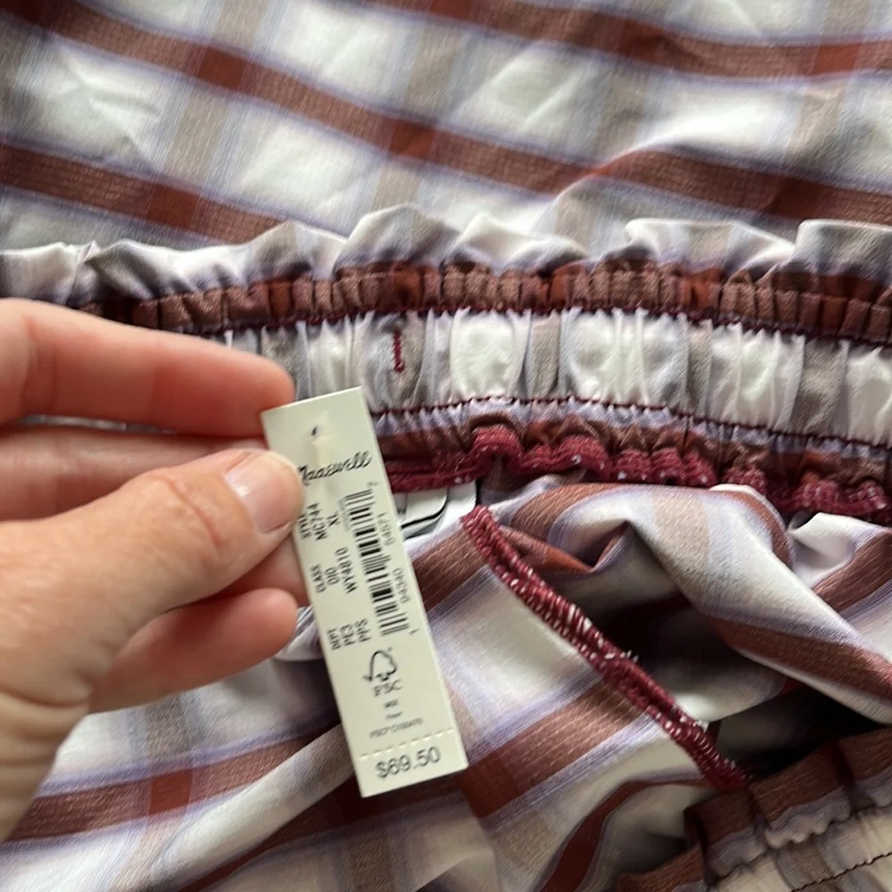 NWT Madewell Swim Shorts XL - Picture 6 of 8